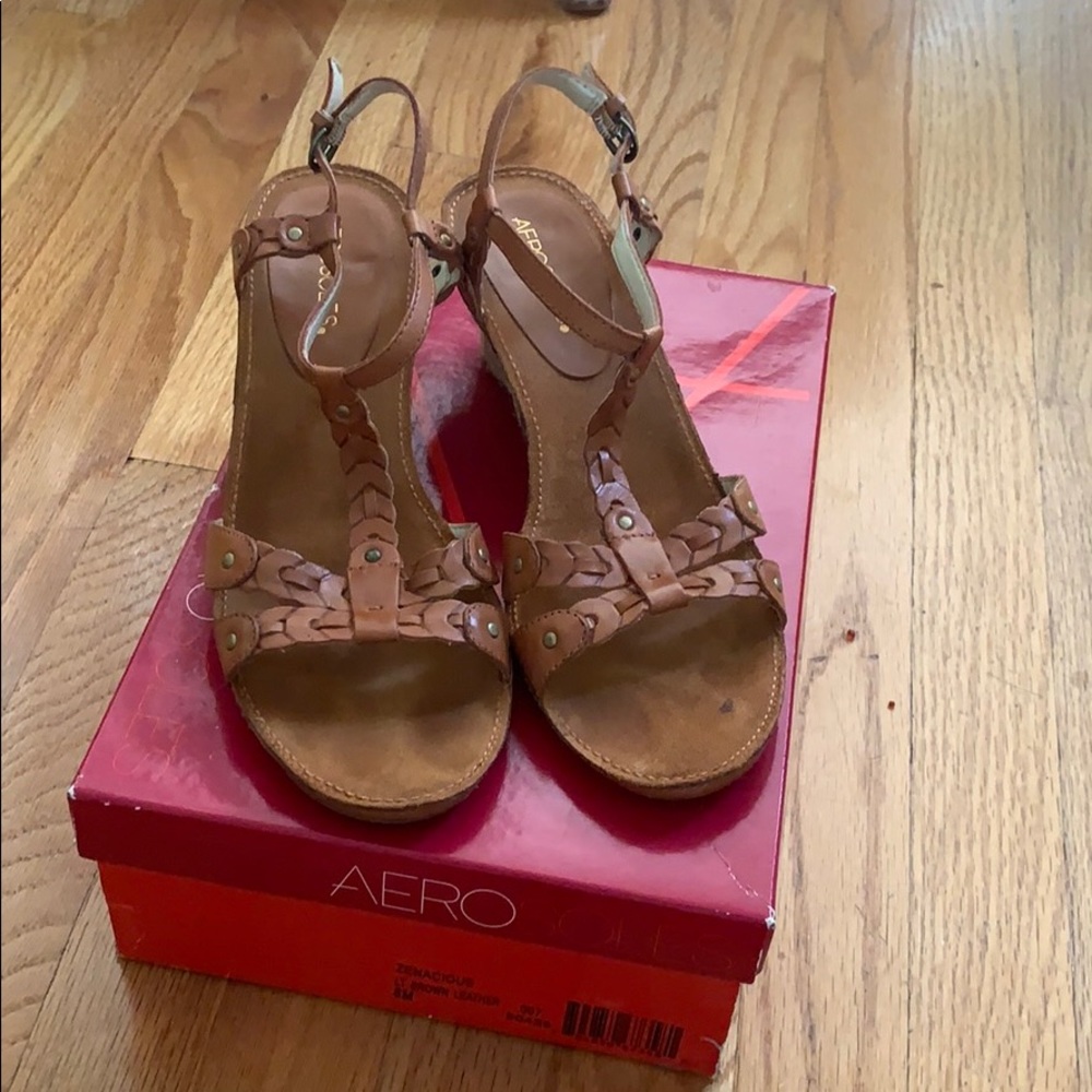Size 8M Aerosoles sandal. Worn 1x- like new.